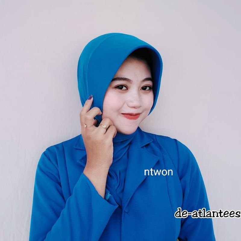 JILBAB BIRU ELEKTRIK PREMIUM