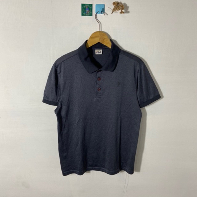 POLO SHIRT FIL4 GREY SECOND