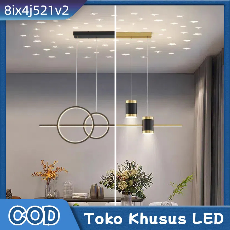 Lampu Hias Gantung Ruang Makan Minimalis lampu makan Lampu mini bar Lampu gantung Nordic