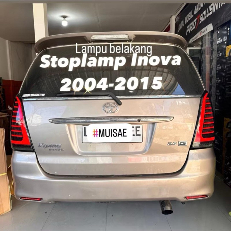Stoplamp Lampu Belakang Inova 2004-2015 smoke