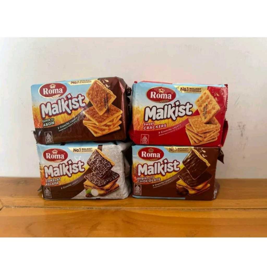 

ROMA MALKIST COKELAT/ABON/CRACKERS