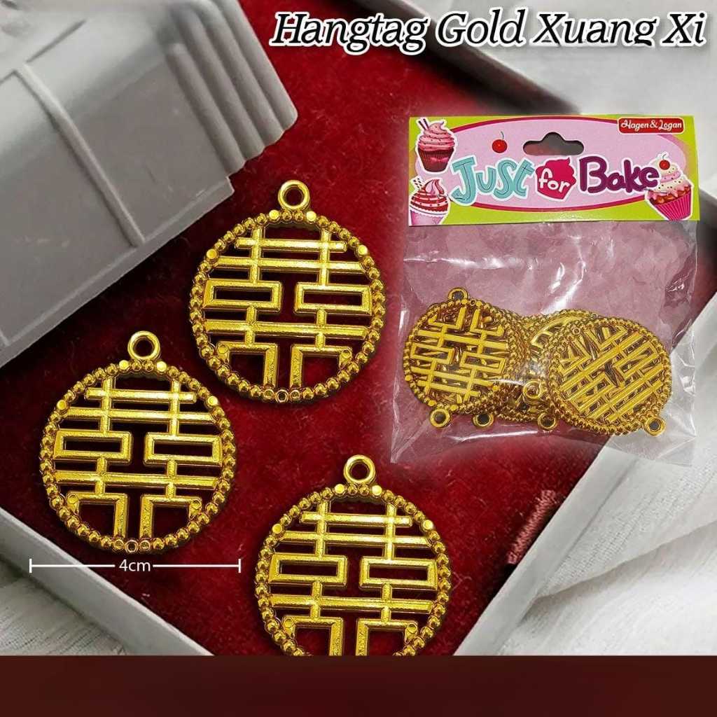 

Hangtag Gold Xuang XI Edisi Imlek| Dekorasi Dus Kue| Gantungan Box Kue ( 1 Bal 12 Pak )