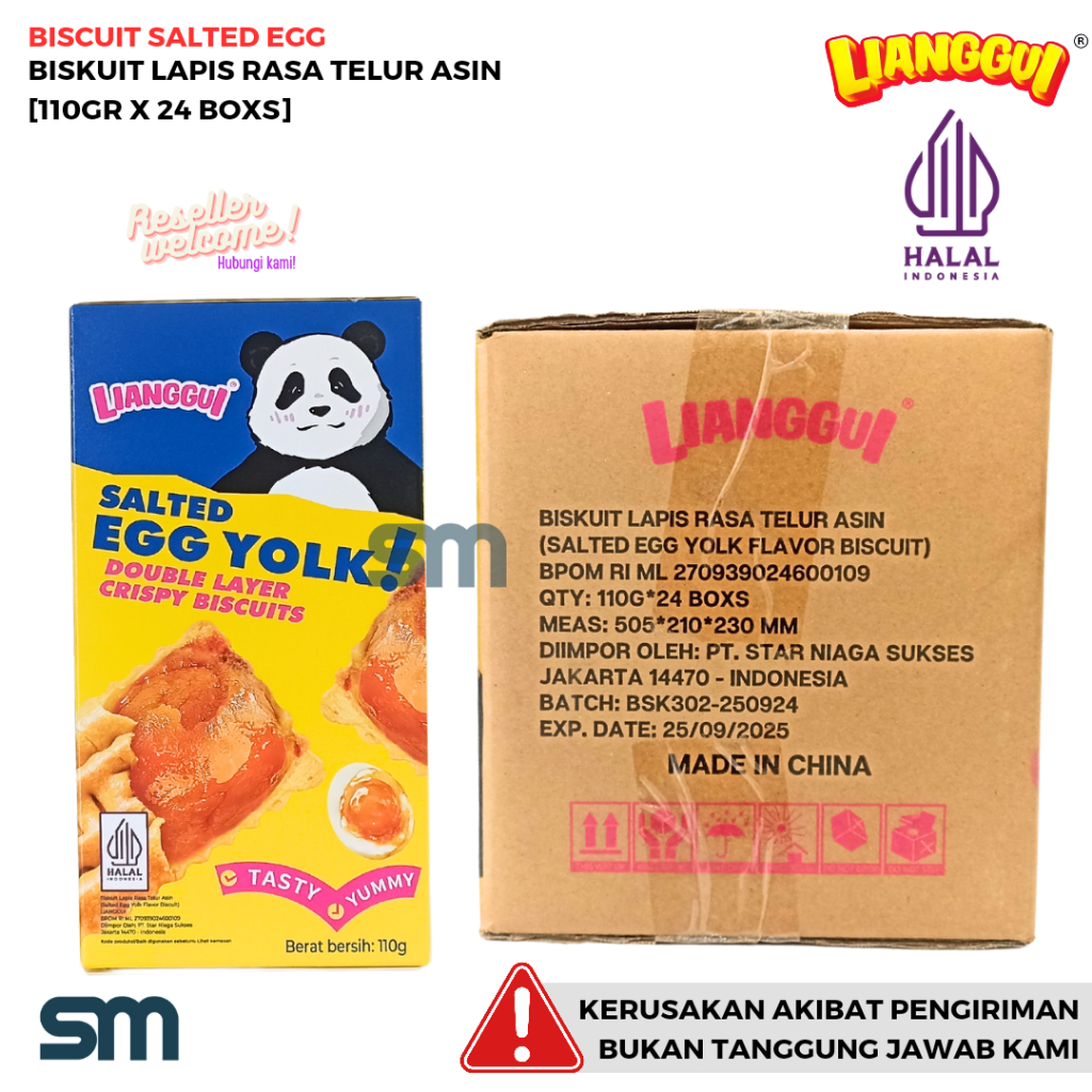 

LIANGGUI BISKUIT LAPIS 110 GRAM [1 DUS, ISI 24 BOXS]