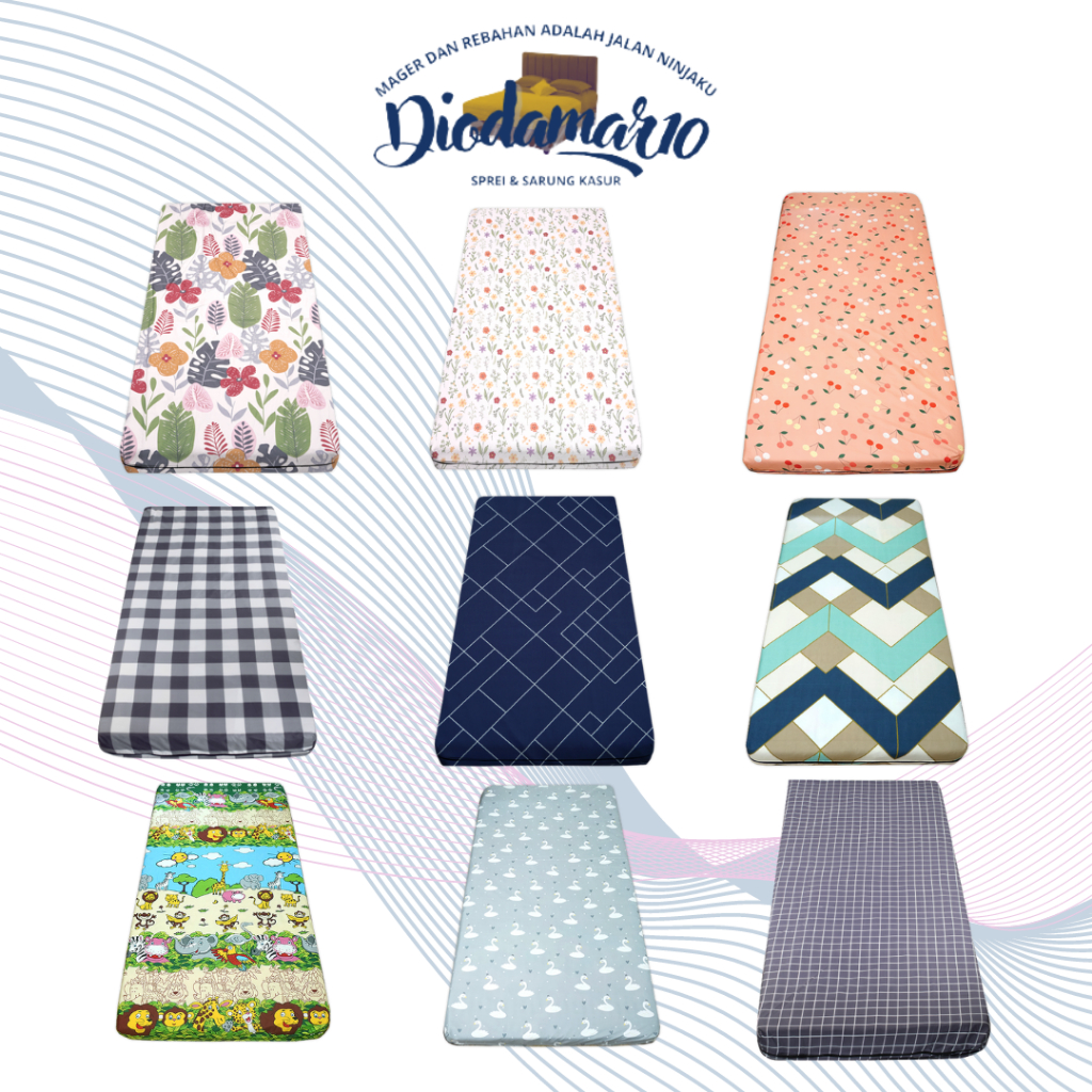 Sarung Kasur Resleting 150X200X30