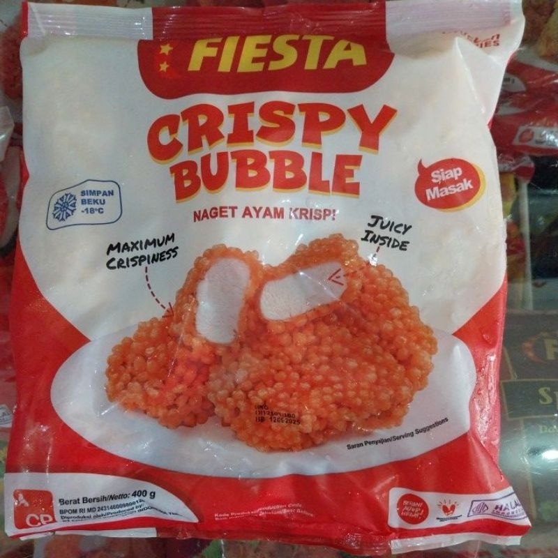 

Fiesta Bubble Crunch Nugget 400 Gr