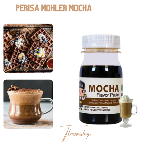 

Perisa Mohler Mocha 60 Gram Perisa Perasa Makanan Minuman Pewarna Coklat Moka Untuk Kue Roti