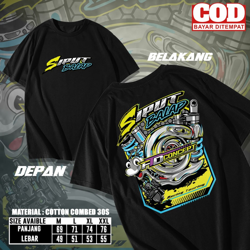 KAOS SIPUT BALAP ENGINE DIESEL POWER KAOS KEKINIAN, KAOS SIPUT BALAP, RACING .KAOS DISTRO,KAOS OTOMO