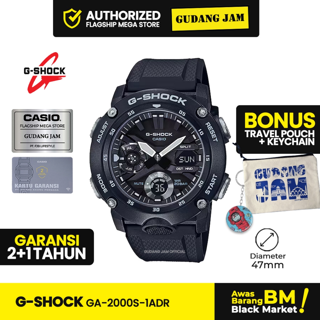 Jam Tangan G-Shock GA-2000S-1ADR GA-2000S GA-2000 GA2000S GA 2000S