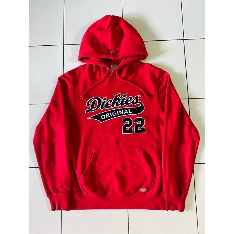 HOODIE DICKIES RED VV ART22 (RARE)