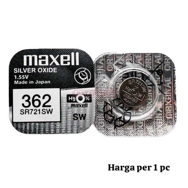 Baterai Maxell 362 SR721W  / 362SR 721 W Battery Batre