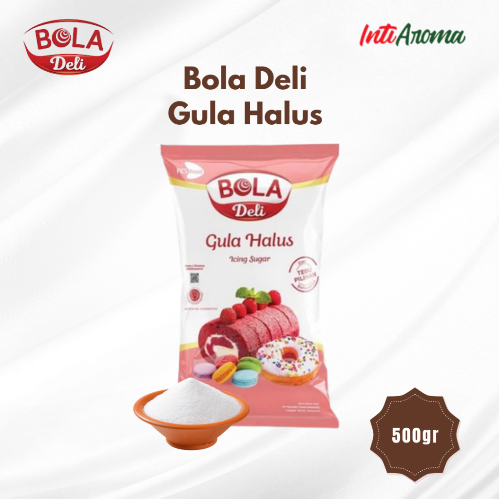 

Bola deli gula halus kemasan 500gr