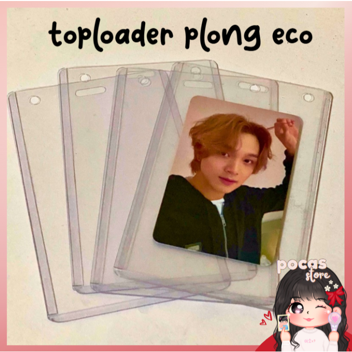 [PS] TOPLOADER ECO PLONG SATUAN SAFETY PACKAGING PHOTOCARD PACKING PC KPOP MURAAH