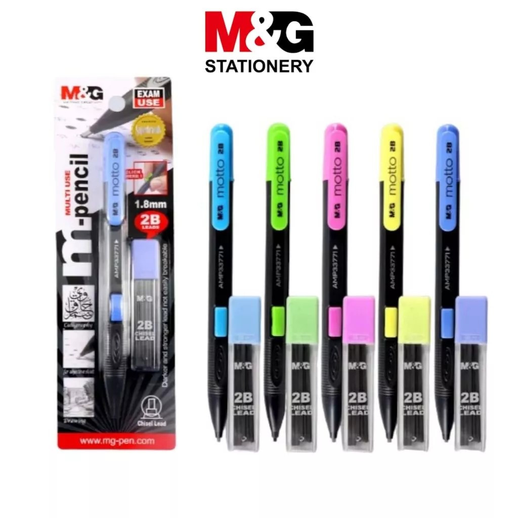 

M&G Pensil Mekanik Set / Pencil Mechanic HAMP0173 /pcs (satuan)