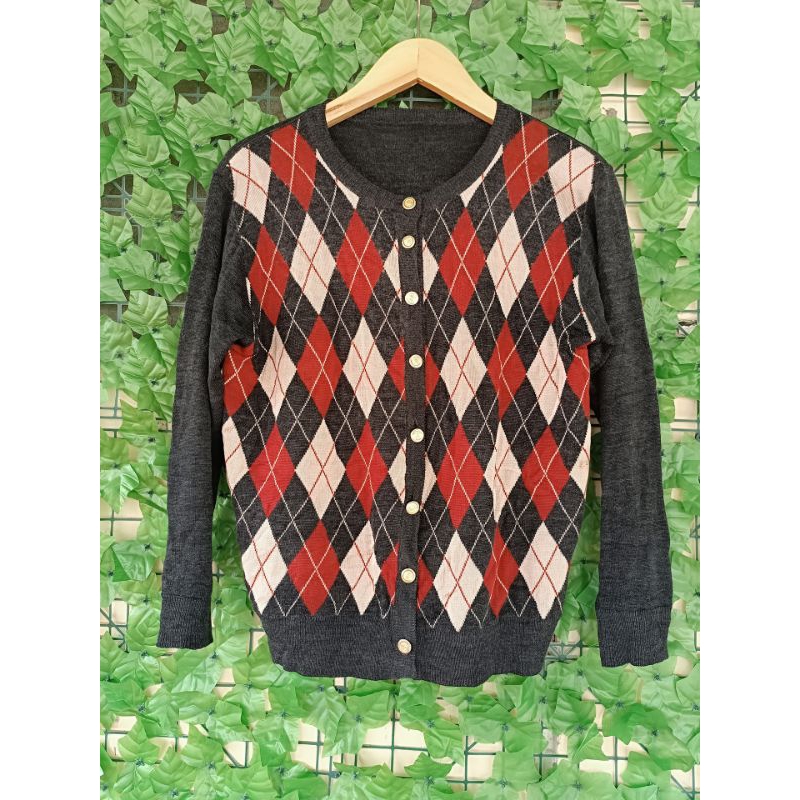 Kardigan Rajut Ketupat