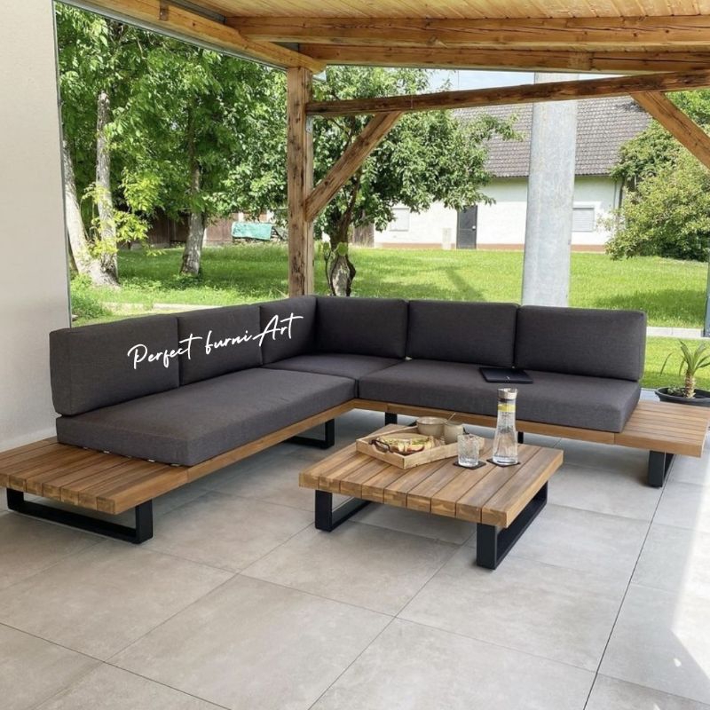 sofa minimalis sofa L sofa tamu sofa outdoor sofa kayu jati sofa minimalis kaki besi