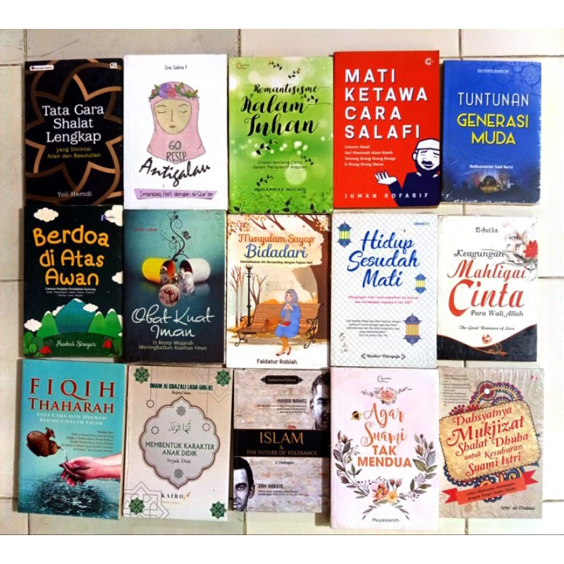 AGAMA - Motivasi islami//Fiqih tharah//Penunjang//tasawuf