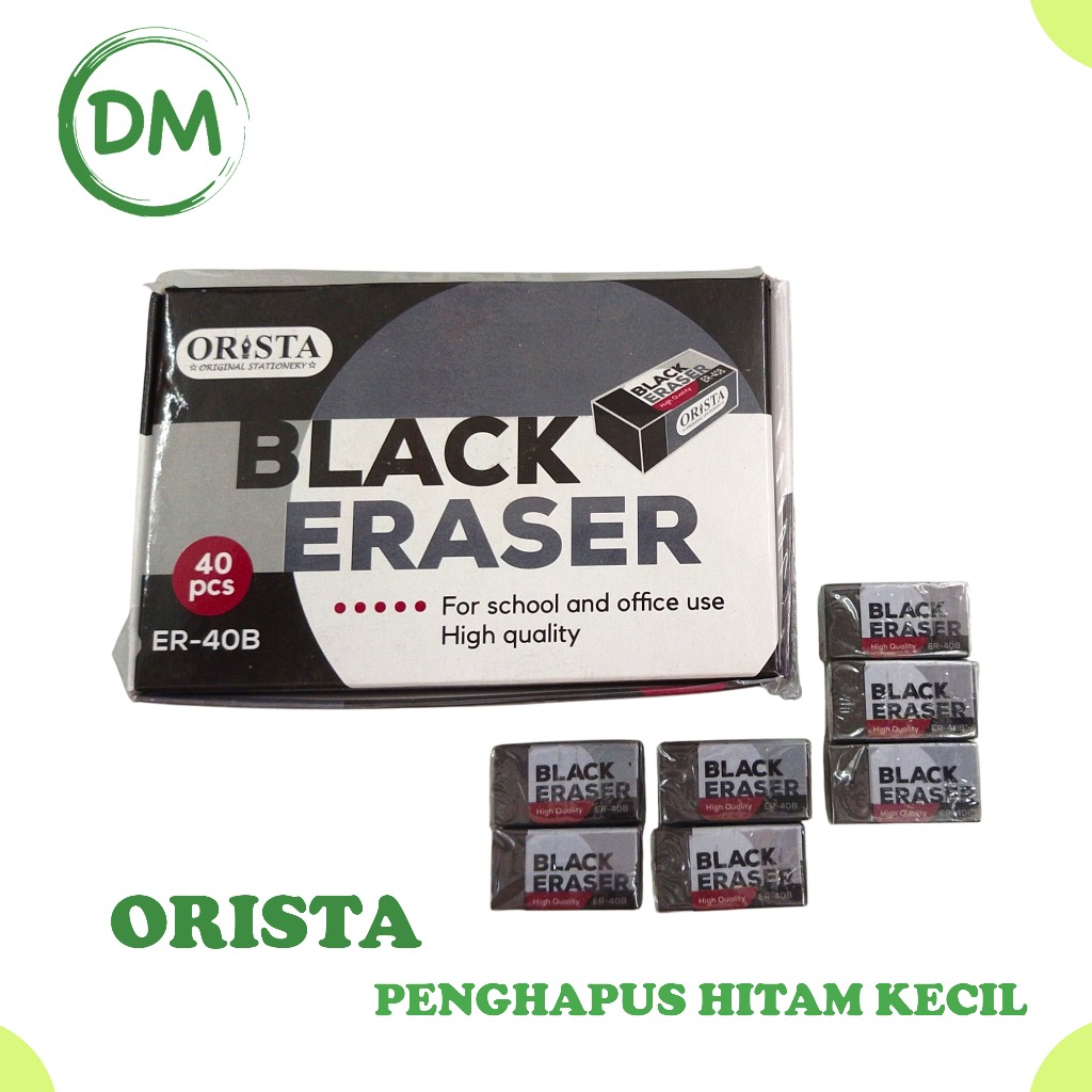 

DM - PENGHAPUS ORISTA HITAM KECIL [ISI 40]