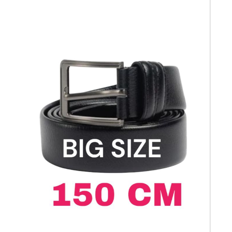 Sabuk Kulit Big Size 150 CM Ikat pinggang JUMBO big size 150 cm sabuk semi kulit pria gesper kulit p