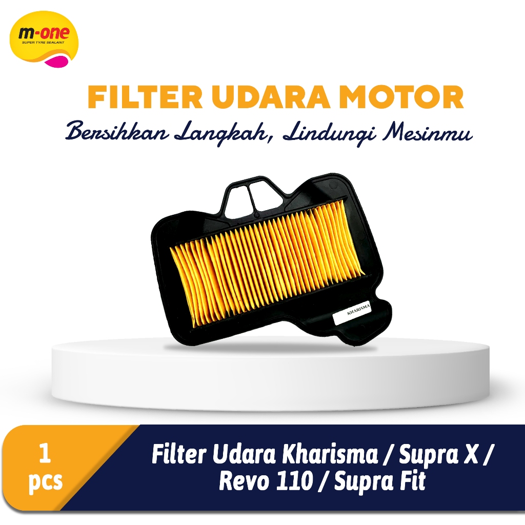 Filter Udara KHARISMA / SUPRA X 125 / Revo 110 / Supra Fit [M One]