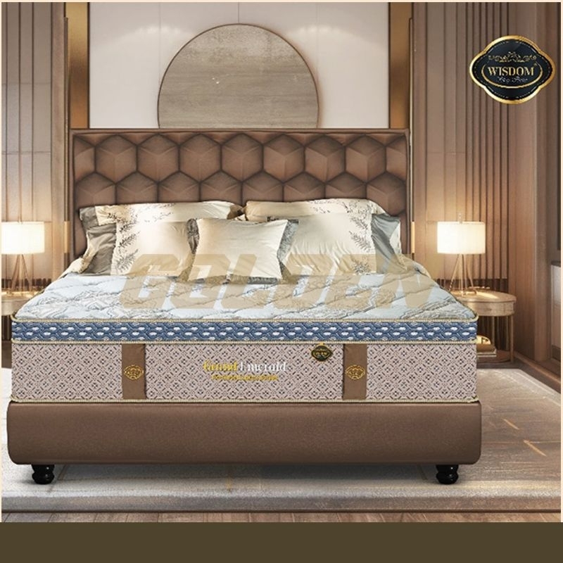 Springbed Wisdom Grand Emerald Matras Latex 180x200 CM