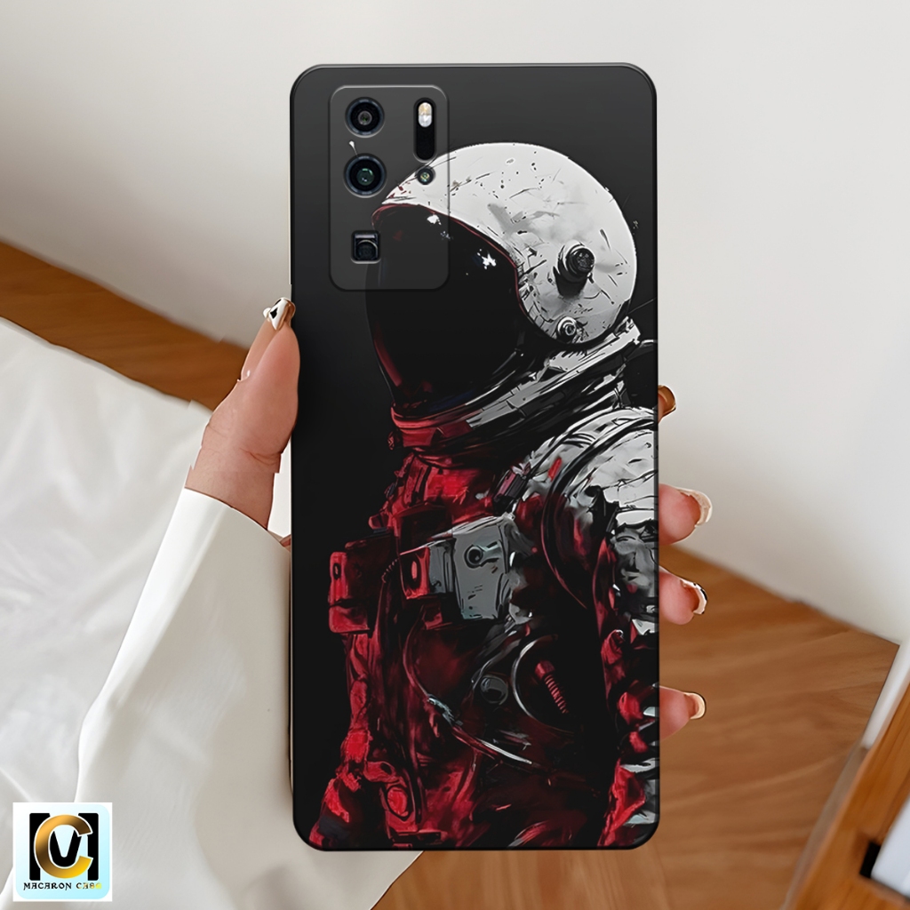 Casing Hp Huawei P30 | P30 Pro | P30 Lite | P40 | P40 Pro Terbaru Motif Astronot - Case Huawei P40 P
