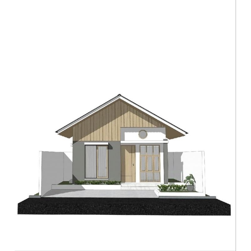 JASA DESAIN RUMAH GAMBAR A3 TYPE 36