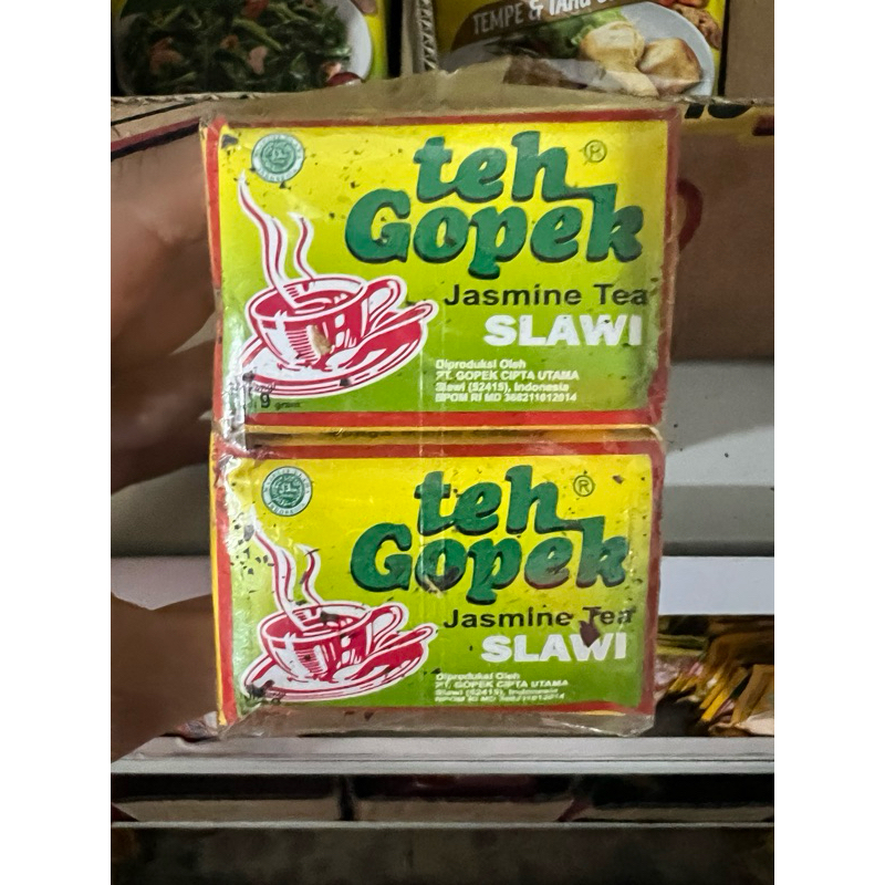 

Teh Gopek Super Premium Slawi Tegal isi 10 pcs