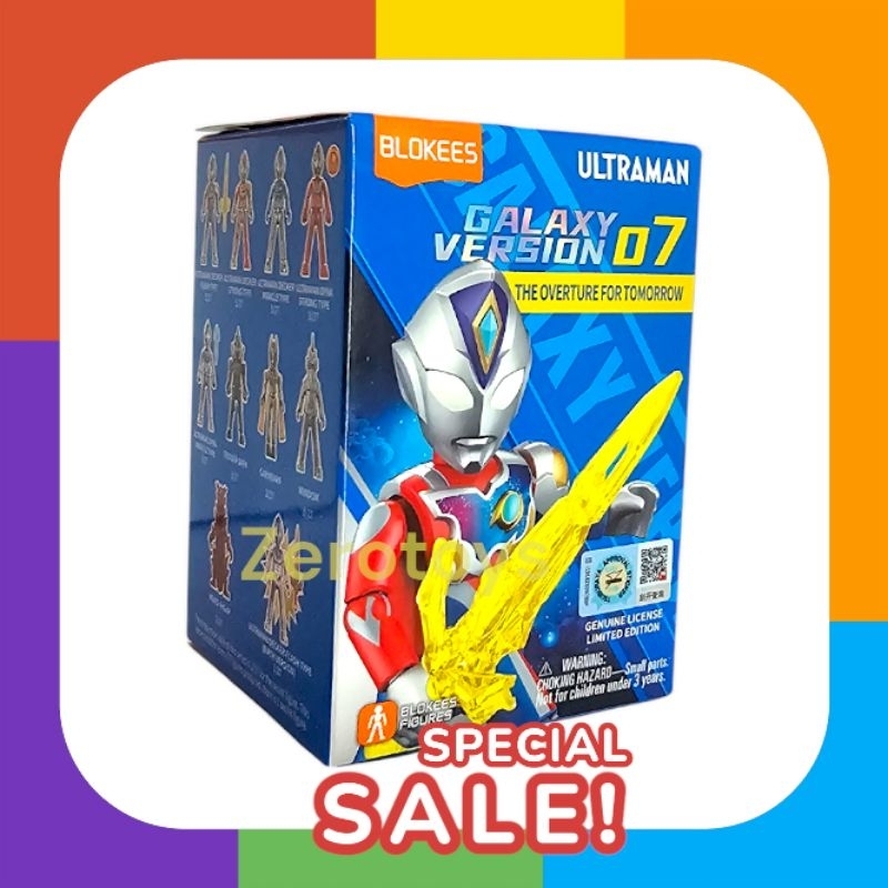 Figure Blind Box Blokees Ultraman Vol 7 Mebius Dyna Original 100%