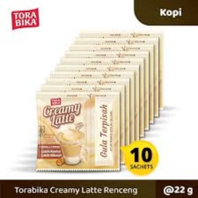 

Torabika Creamy Latte (1rc = 10pcs)