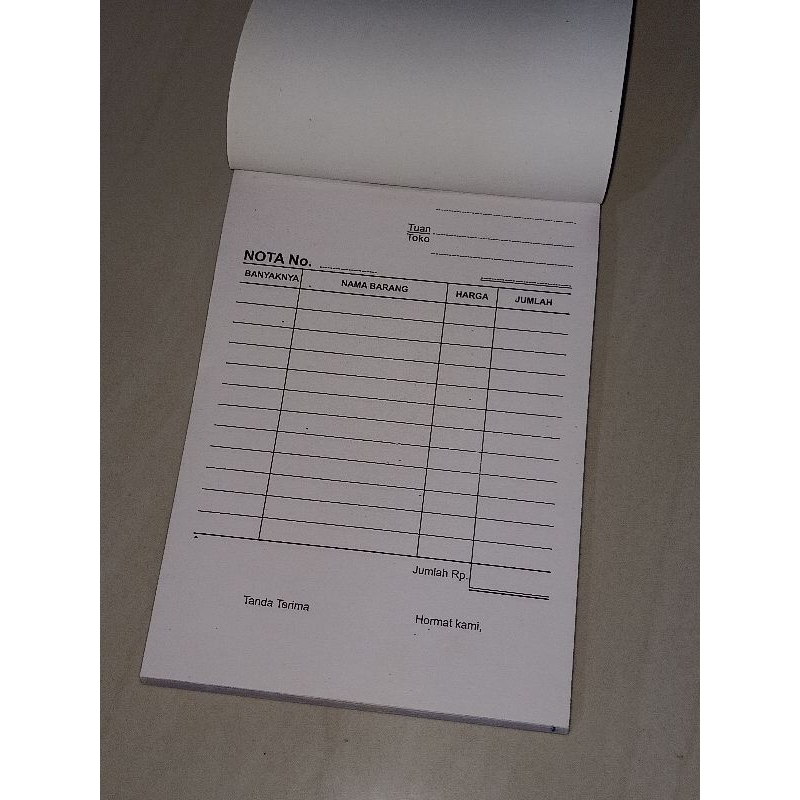 

Nota Kontan Kecil NCR 2 PLY