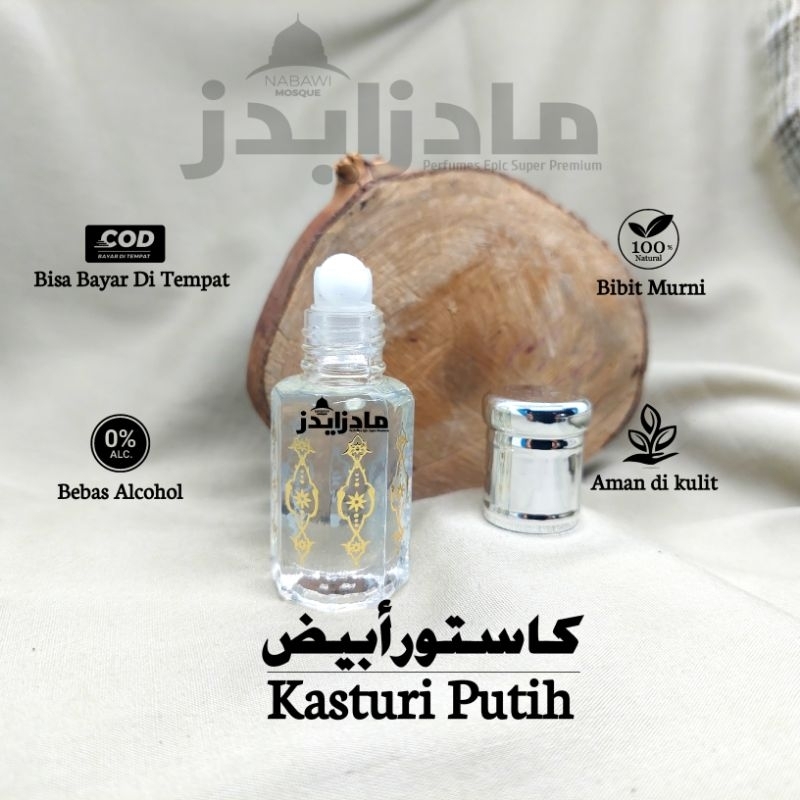 Kasturi putih original | Parfum Kasturi putih | Parfum ibadah