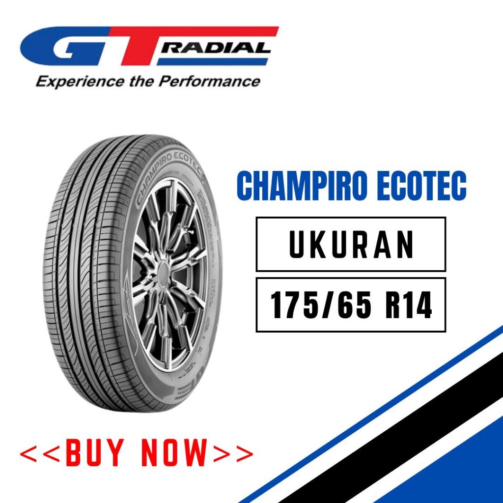 Ban Mobil GT Radial CHAMPIRO ECOTEC 175/65 R14 Ban Mobil GT Radial Ring 14