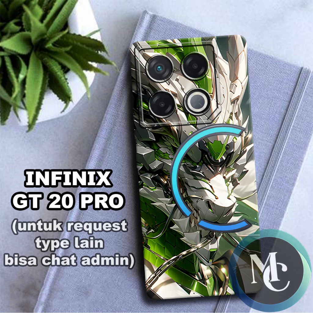 CC36/ Softcase karet lentur untuk INFINIX GT 20 PRO/Motif gundam/case INFINIX GT 20 PRO/kesing INFIN