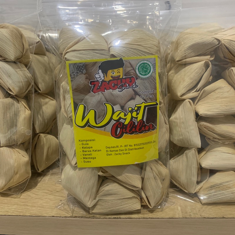 

Wajit Cililin Premium kulit jagung (12pcs)