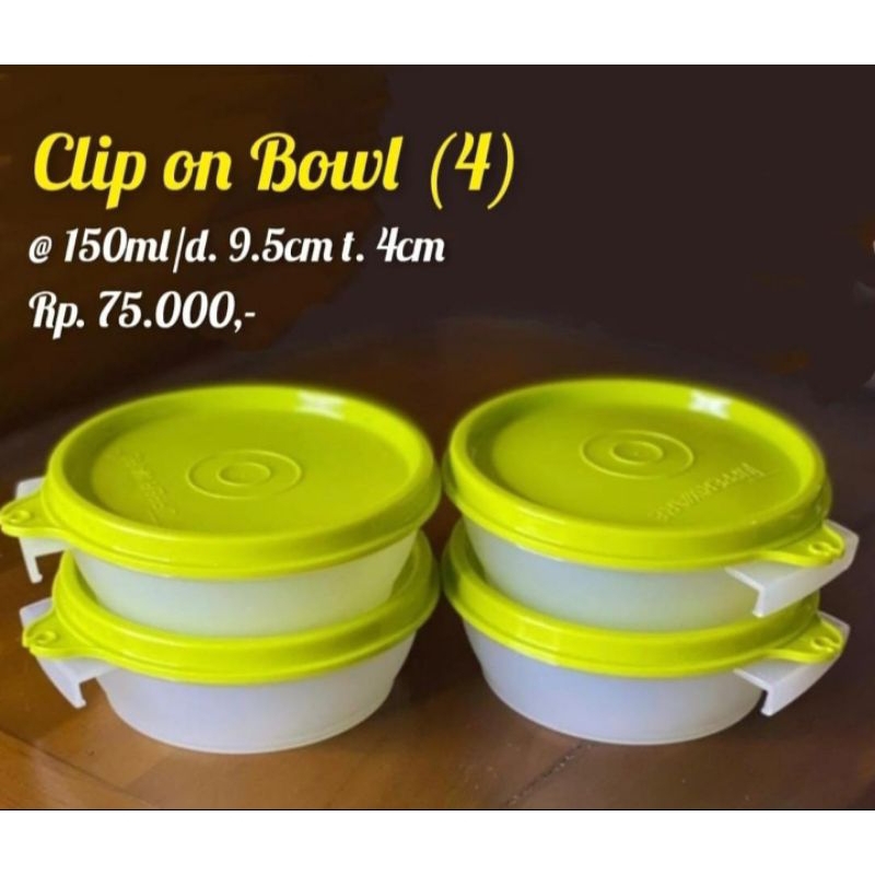 Tupperware PROMO Clip on bowl