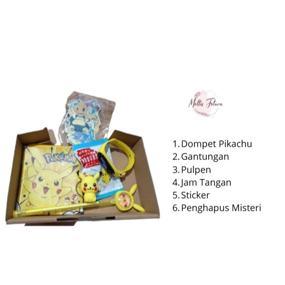 

Hampers Gift Box Pikachu Yellow Pokaemon