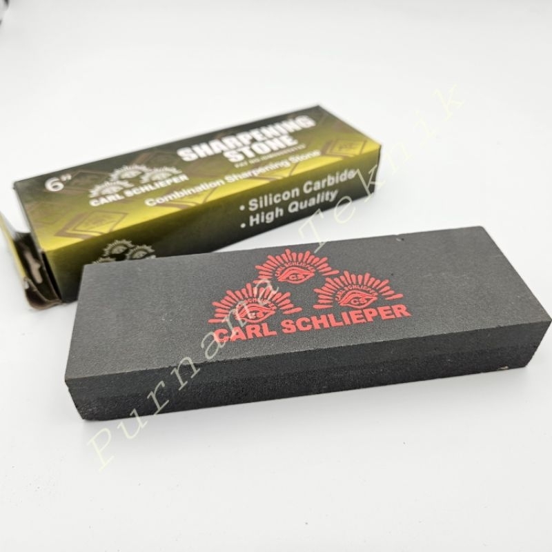 Batu Asah Carl Schlieper Hitam 6" Batu Gosok Carl Schlieper Hitam 6 Inc