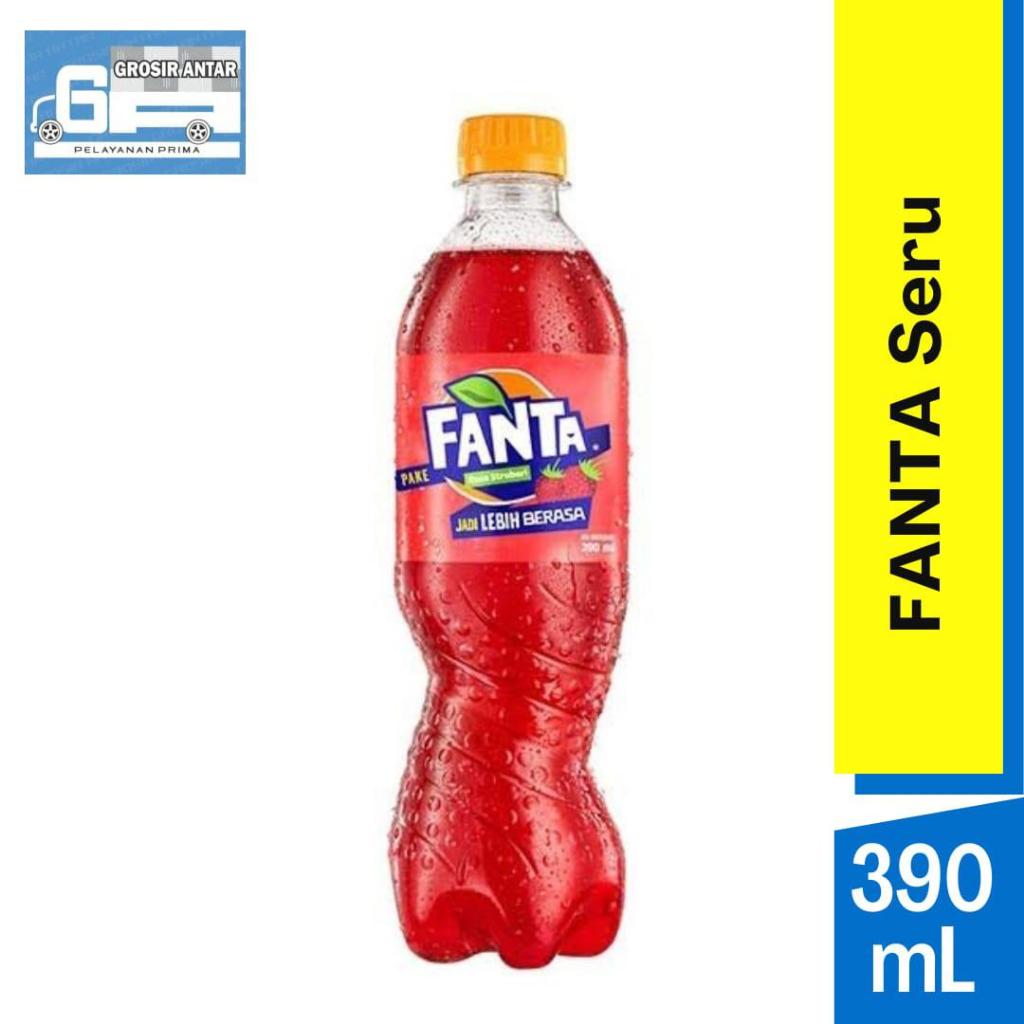 

Fanta 390 ML 1 pack isi 12 botol