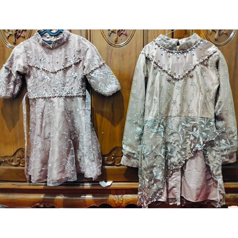 Kebaya couple atau baju lebaran couple ibu dan anak