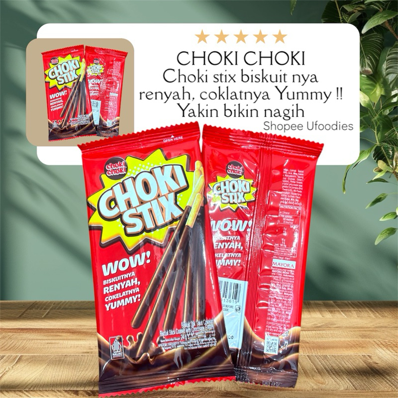 

ISI 2 CHOKI CKOKI STIK RENYAH COKLAT NYA YUMMY NAGIH ‼️