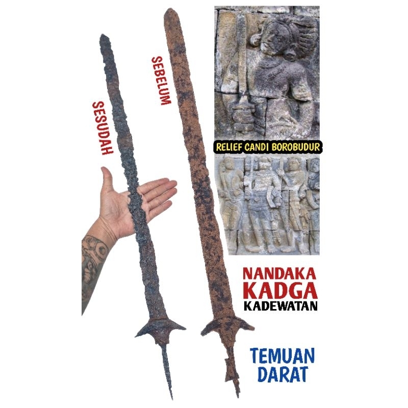 Nandaka kadga kadewatan temuan darat