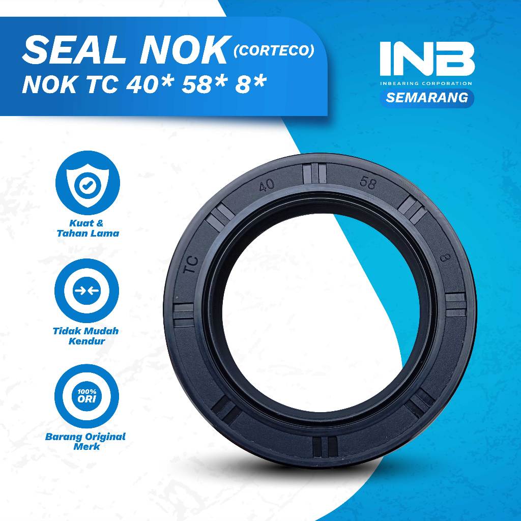 Seal Tc 40 58 8 Nok Seal As Roda Traktor G1000 As Pris Fuso Center Original Nok INB SEMARANG