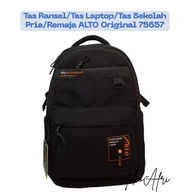 TAS RANSEL/TAS LAPTOP/TAS SEKOLAH REMAJA/TAS KANTOR PRIA ALTO ORIGINAL 75657