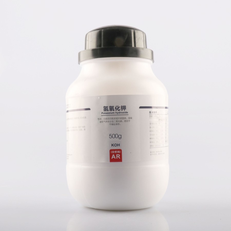 Kalium Hydroxide, Analytical Reagent (AR) 500g