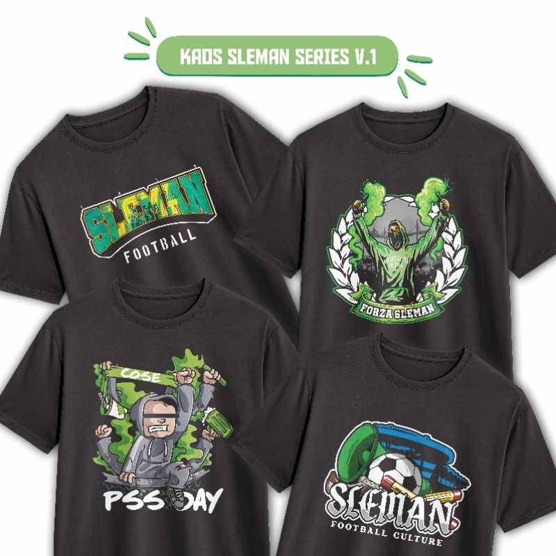 Kaos Sleman Series V.1 PSS Sleman BCSxPSS 1976