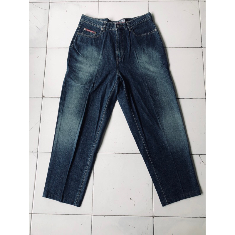 Celana Jeans Pria Denim Washed Out Quicksilver