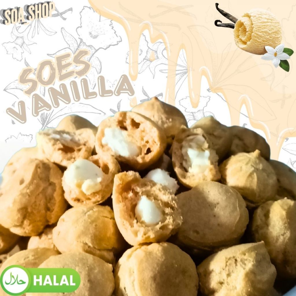 

Soa Shop Sus Vanilla Cod （Cemilan Food Chocolate Termurah Coklat Untuk Dewasa Cocok Isi Kue Murah N