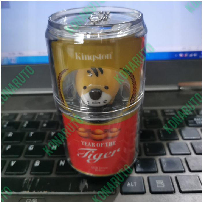 Flashdisk Kingston Shio Edisi Macan Tiger 2022 DTCNY22 64gb USB 3.2