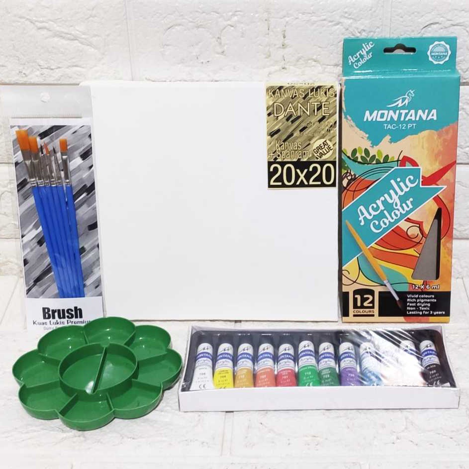 

Produk Terpopuler Paket Melukis Kanvas 2x2 Kuas Palet