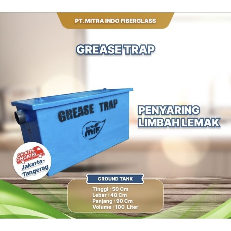 grease trap 100 liter bio mif